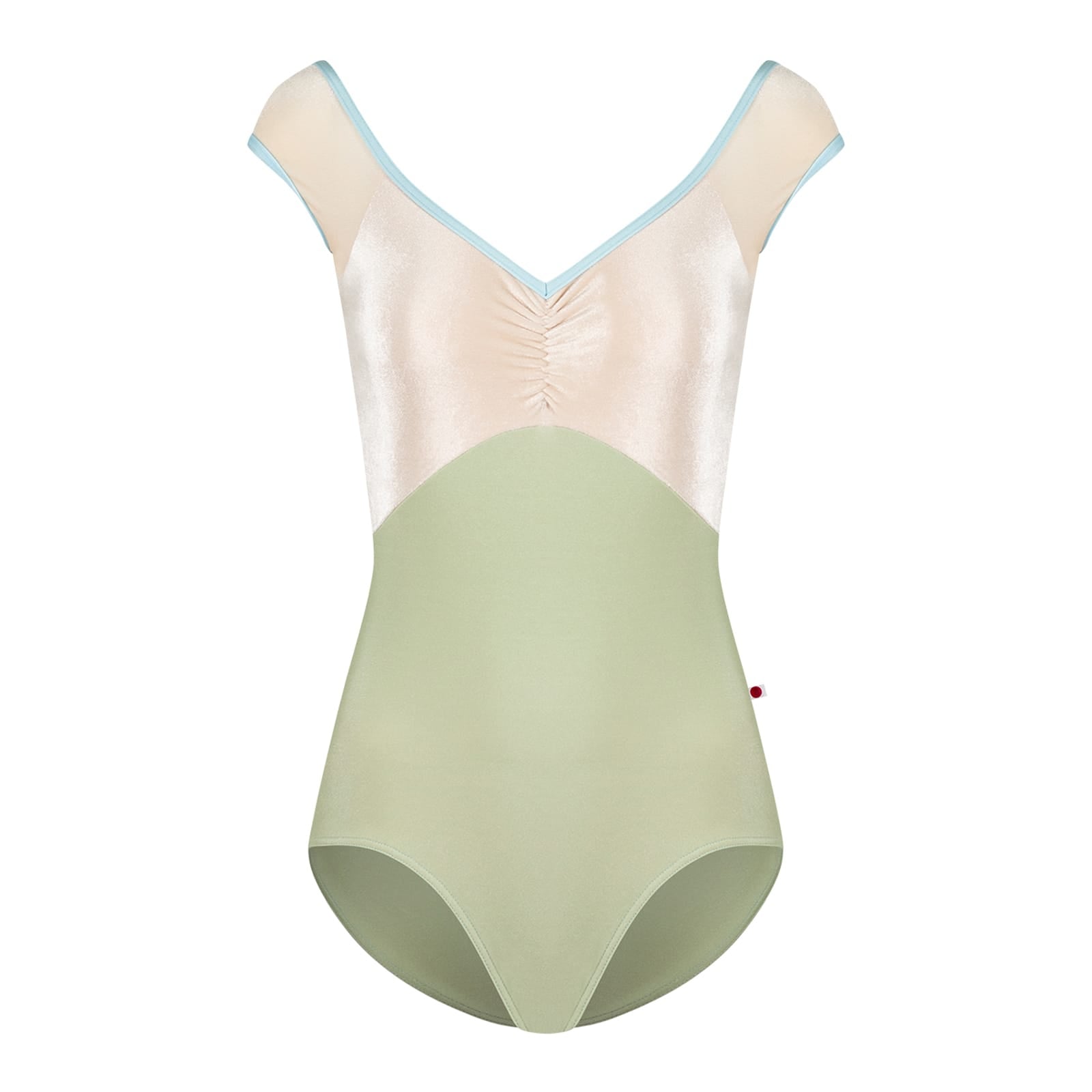 Yumiko Elli Cap Sleeve Leotard - Ginko Adult XS Ginko - DanceSupplies.com