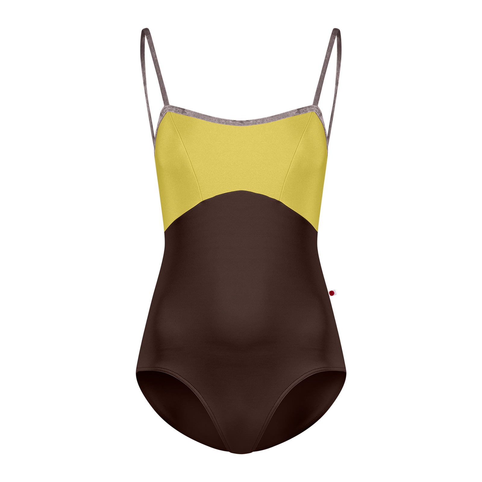 Yumiko Denise Camisole Leotard - Espresso Adult XS Espresso - DanceSupplies.com