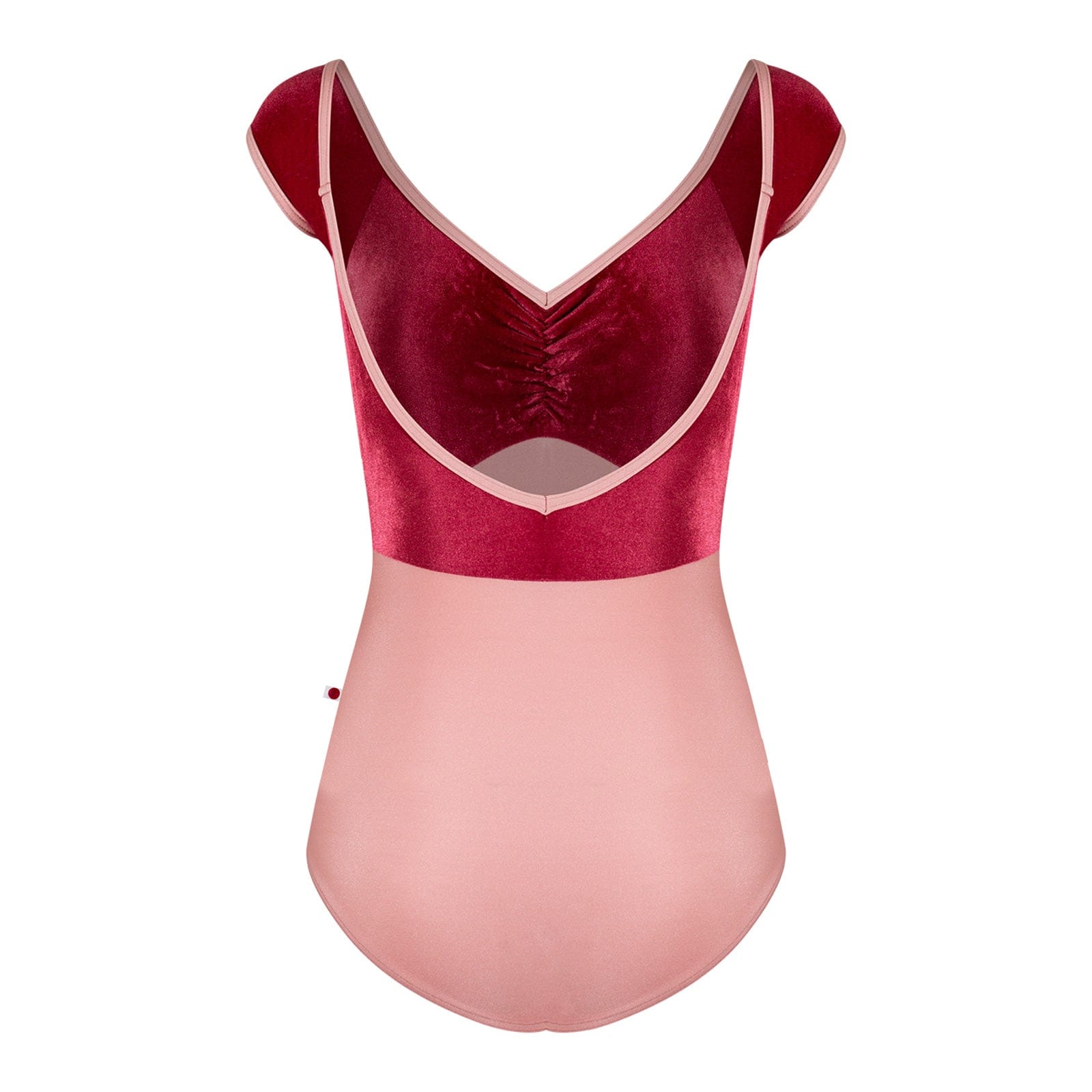 Yumiko Elli Cap Sleeve Leotard - Antique Rose - DanceSupplies.com