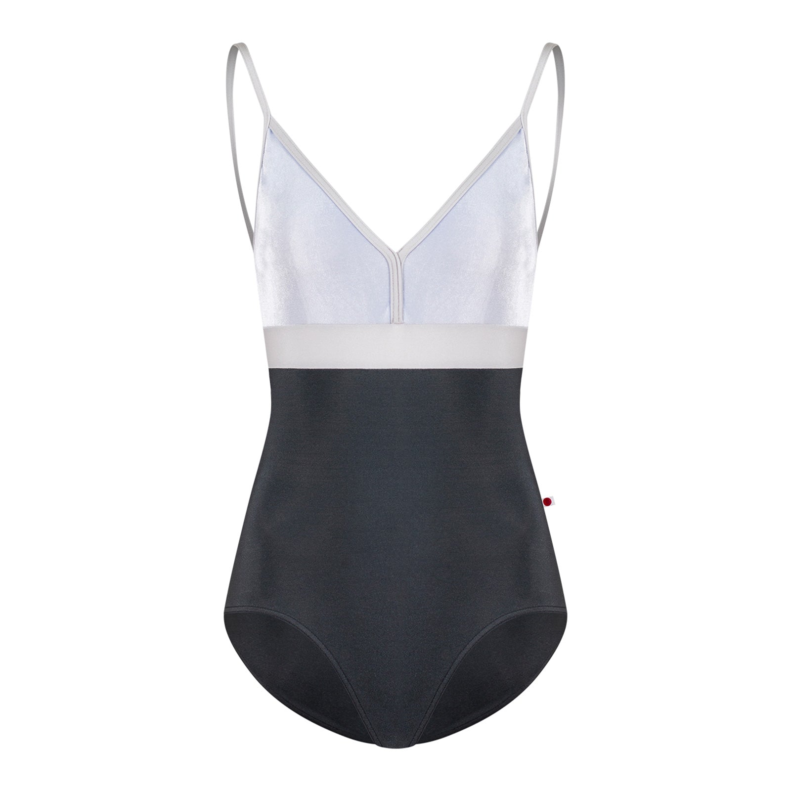 Yumiko Zoe Camisole Leotard - Titanium Adult XS Titanium - DanceSupplies.com