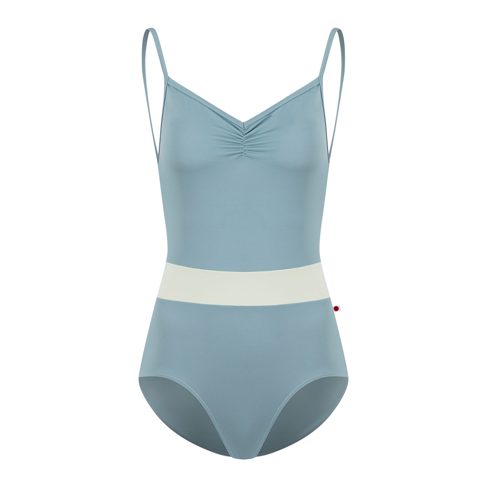 Yumiko Micah Camisole Leotard - Fog Adult XS Fog - DanceSupplies.com