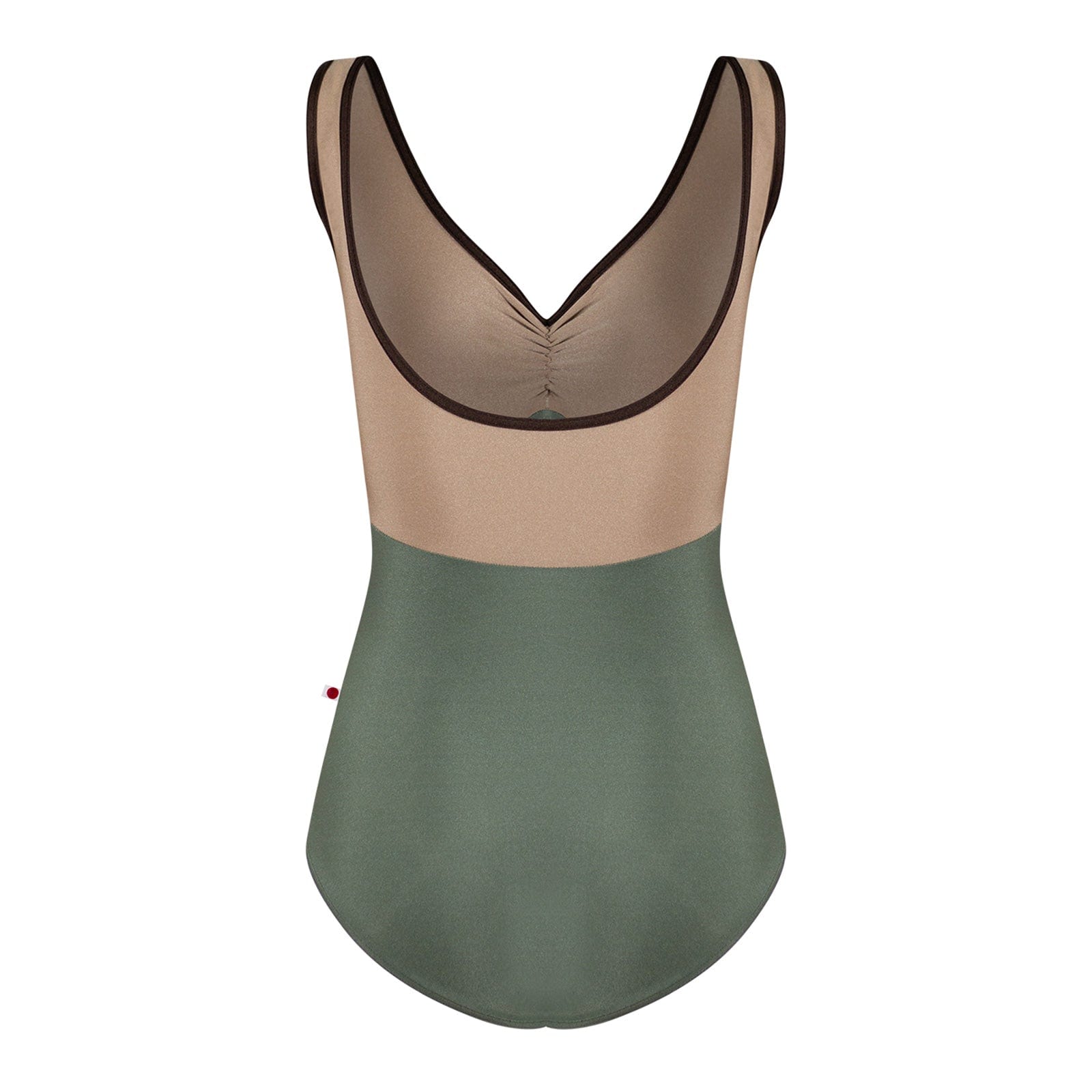 Yumiko Anna Duo Tank Leotard - Sage - DanceSupplies.com