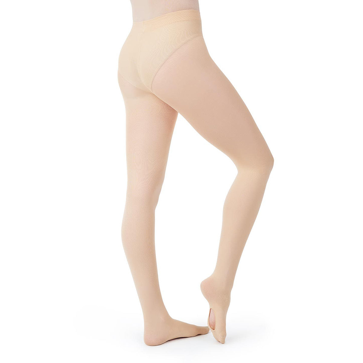 Capezio Ultra Soft Self Knit Waistband Girl's Transition Tights