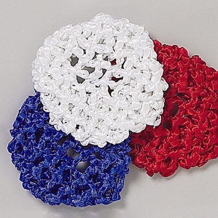 Dasha Ribbon Crochet Bun Cover   - DanceSupplies.com