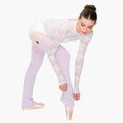 Aluvie Diva Legwarmers Adult Lavender - DanceSupplies.com