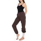 Aluvie Bree Everyday Pants Adult S/M Brown - DanceSupplies.com