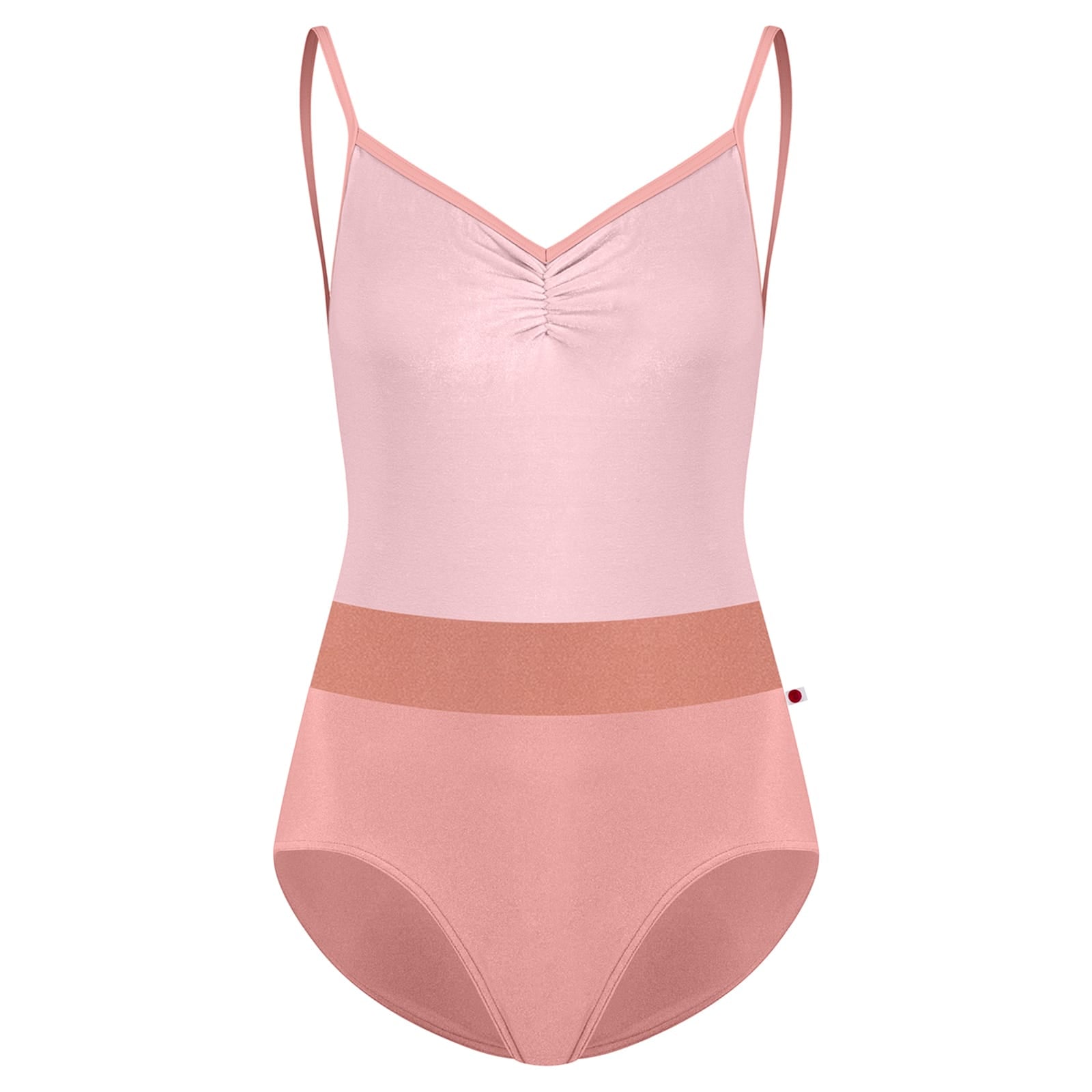Yumiko Micah Camisole Leotard - Rose | DanceSupplies.com