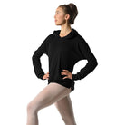 Ballet Rosa Olivine Hoodie Adult 36 Noir - DanceSupplies.com