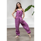 Barre Trash Overalls Adult XS Berry - DanceSupplies.com