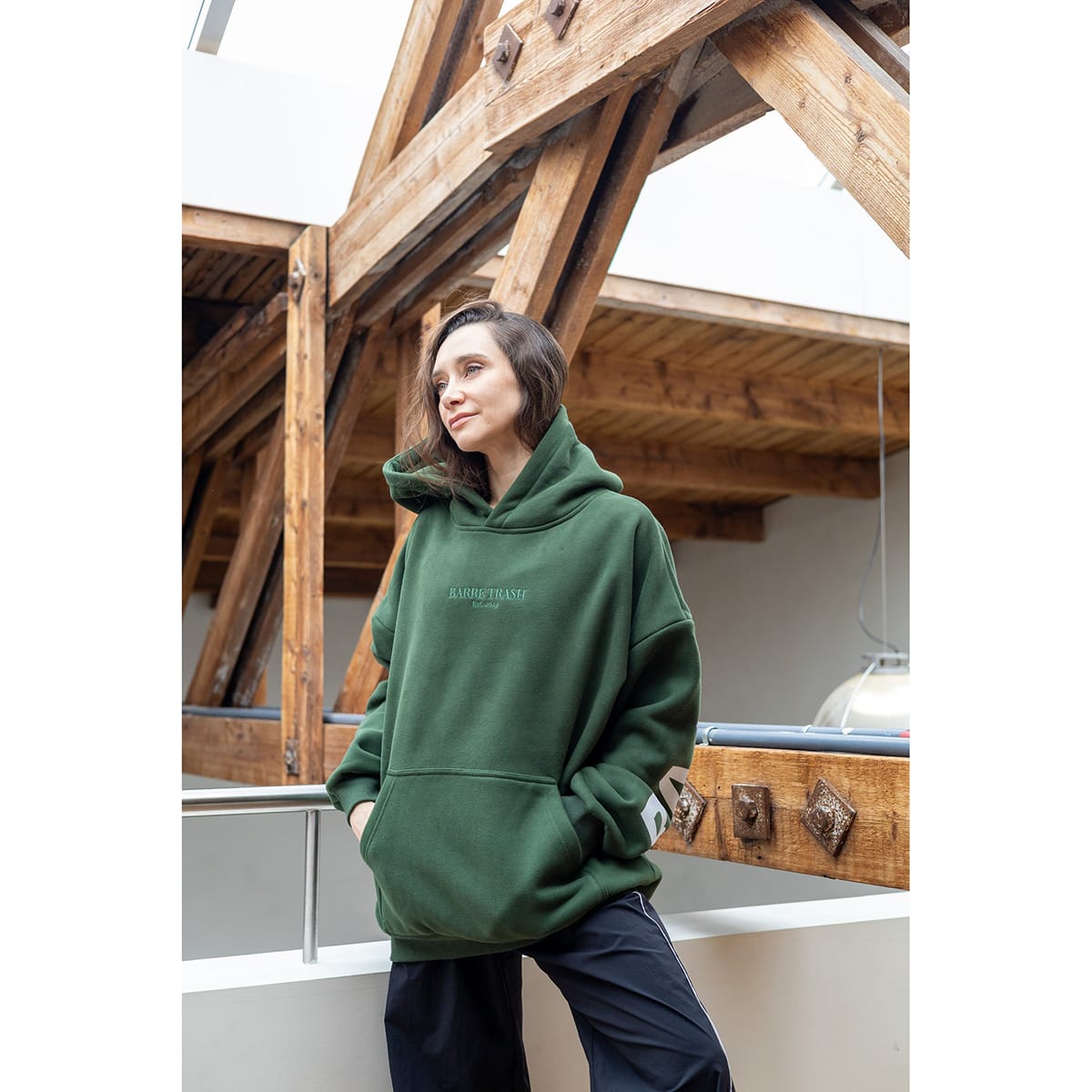 Barre Trash Oversized Hoodie - DanceSupplies.com
