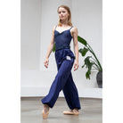 Barre Trash Sauna Pants Adult S Navy - DanceSupplies.com