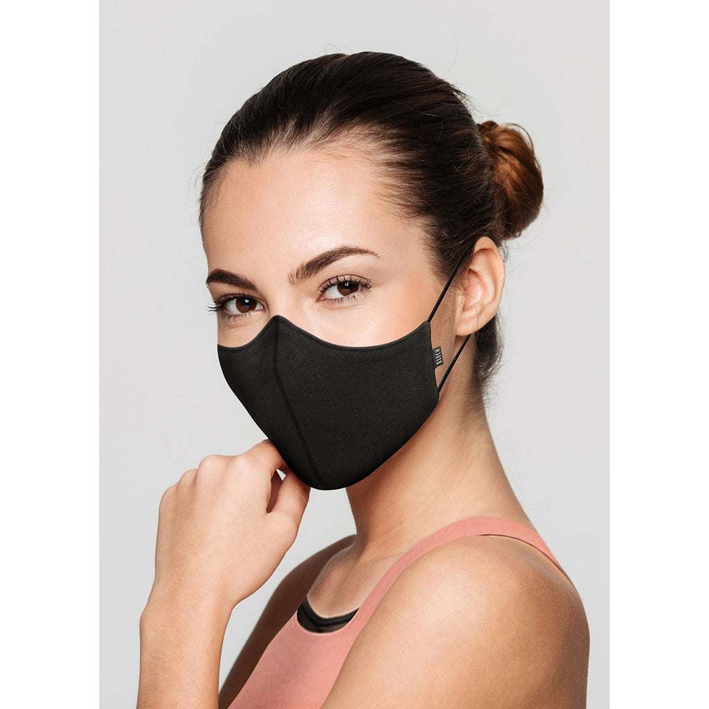 Bloch B-Safe Adult Face Mask 3 Pack Black  - DanceSupplies.com