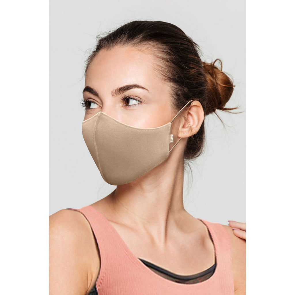 Bloch B-Safe Adult Face Mask 3 Pack Sand  - DanceSupplies.com
