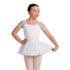 Bloch Girls Lucy Floral Tutu Dress Child 2-4 White - DanceSupplies.com