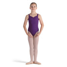 Bloch Girls Alice Tank Leotard Child 8-10 Aubergine - DanceSupplies.com