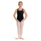 Bloch Girls Lulu Floral Leotard Child 8-10 Black - DanceSupplies.com
