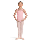 Bloch Girls Lulu Floral Leotard Child 4-6 Candy Pink - DanceSupplies.com
