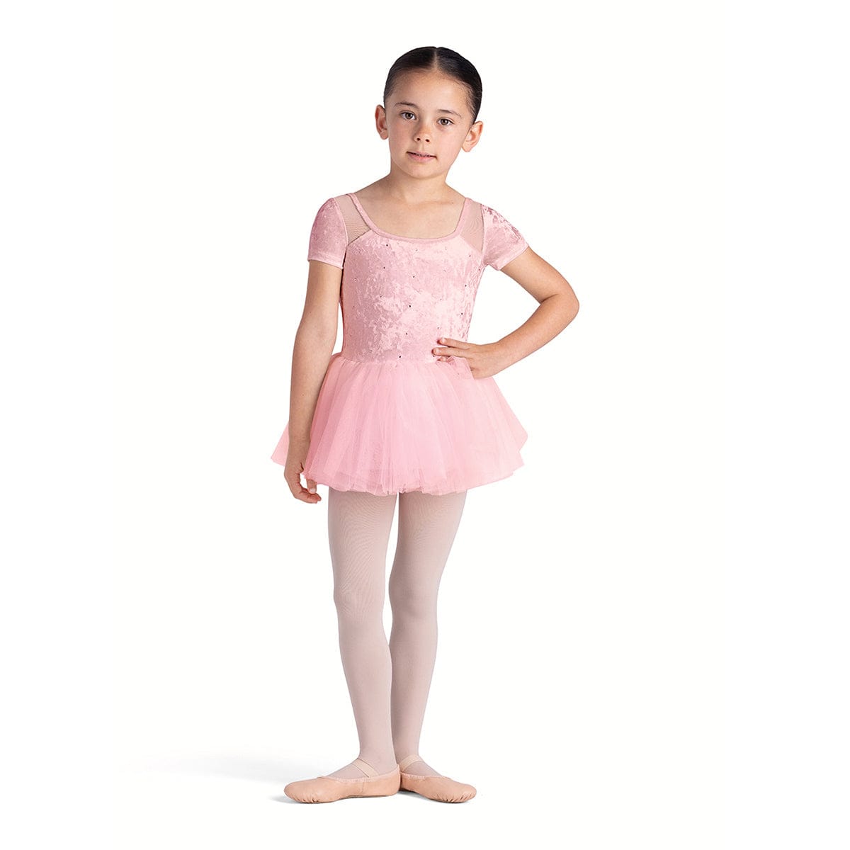 Bloch Cap Sleeve Tutu Dress Pink / Child 8/10 Bloch Cap Sleeve Tutu Dress Pink / Child 8/10