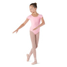 Bloch Girls Dujour Cap Sleeve Leotard Child 2-4 Candy Pink - DanceSupplies.com
