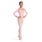 Bloch Girls Judy Floral Leotard Child 2-4 Candy Pink - DanceSupplies.com