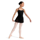 Bloch Girls Jesse Floral Skirted Leotard Child 2-4 Black - DanceSupplies.com