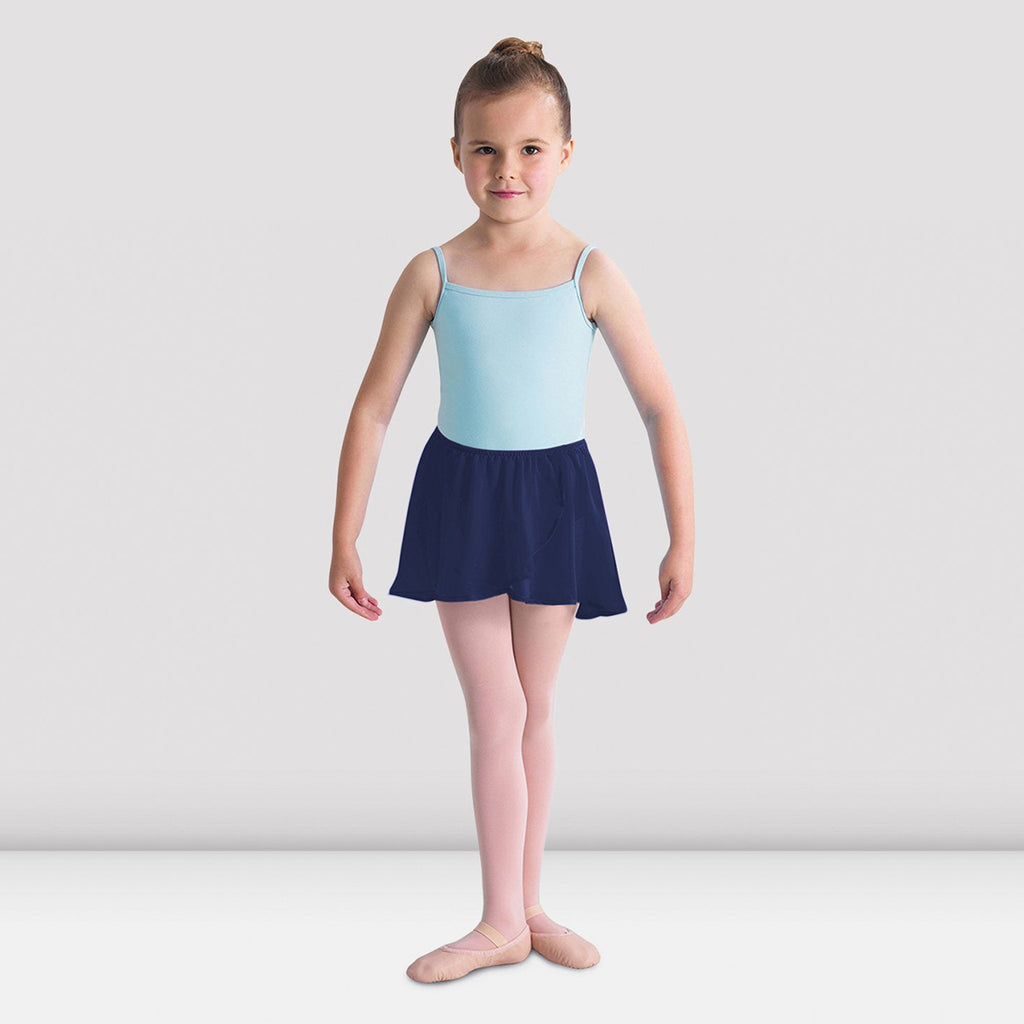 Bloch Girls Barre Ballet Skirt Child 4-6 Navy - DanceSupplies.com