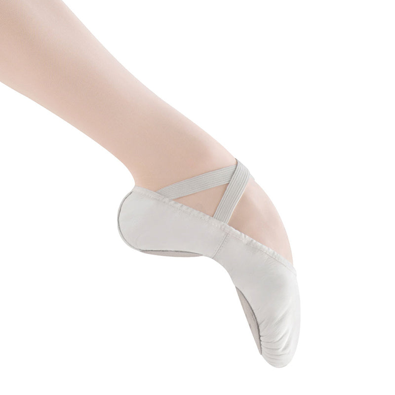 Bloch Prolite II Leather Ballet Slippers - White   - DanceSupplies.com