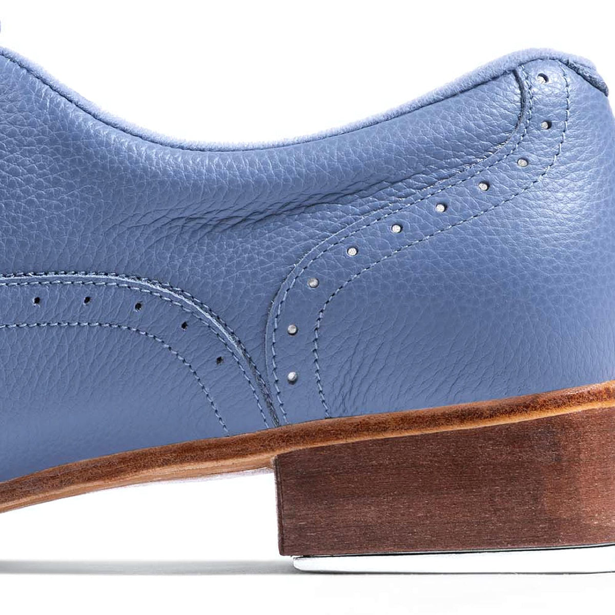 Bloch Jason Samuels Smith Ladies Pebble Leather Tap Shoes - Sky Blue - DanceSupplies.com