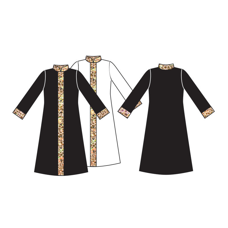 Body Wrappers Stained Glass Praise Robe   - DanceSupplies.com