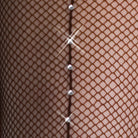 Body Wrappers Child Back Seam Fishnet Rhinestone Tights   - DanceSupplies.com