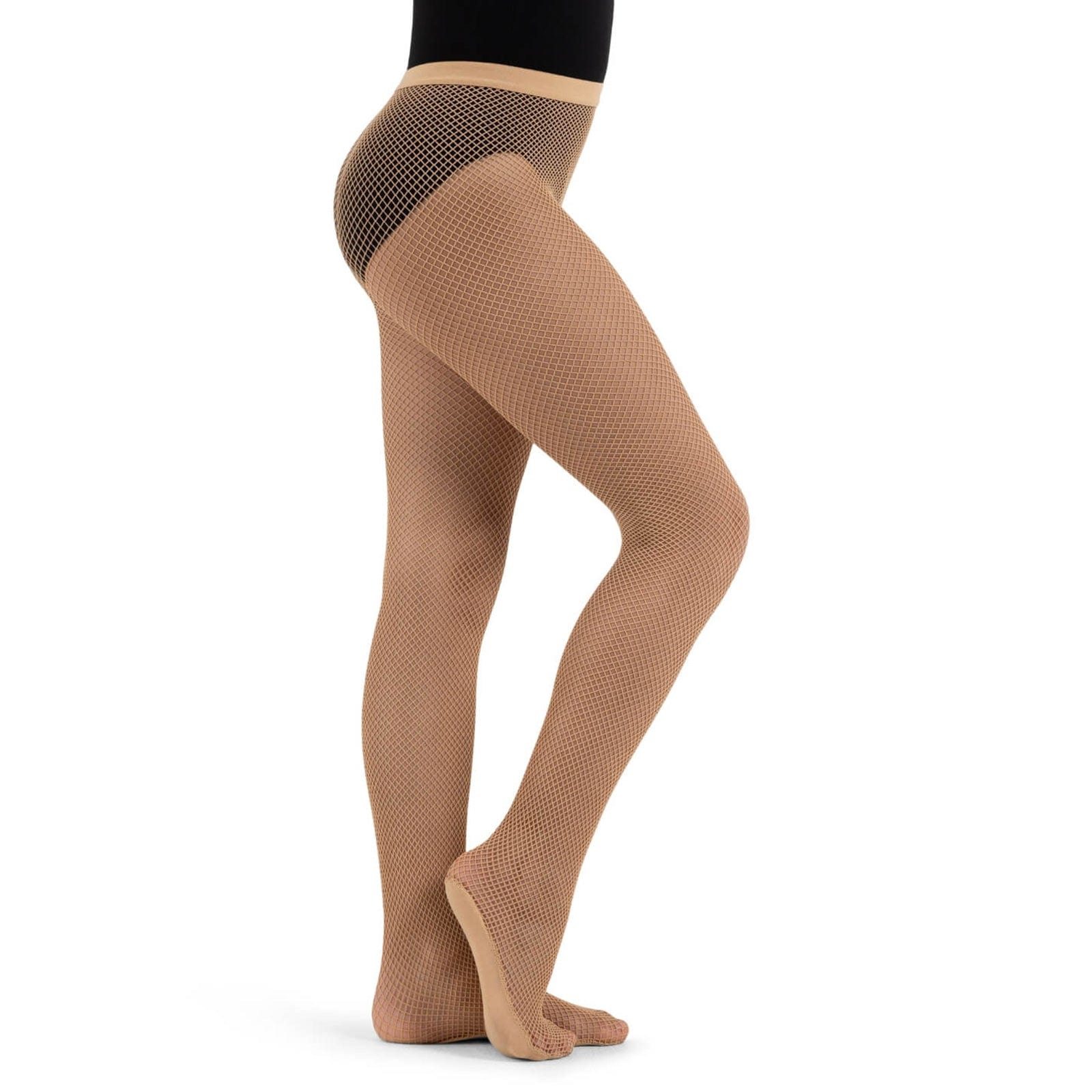 Capezio Professional Child Fishnet Seamless Tights