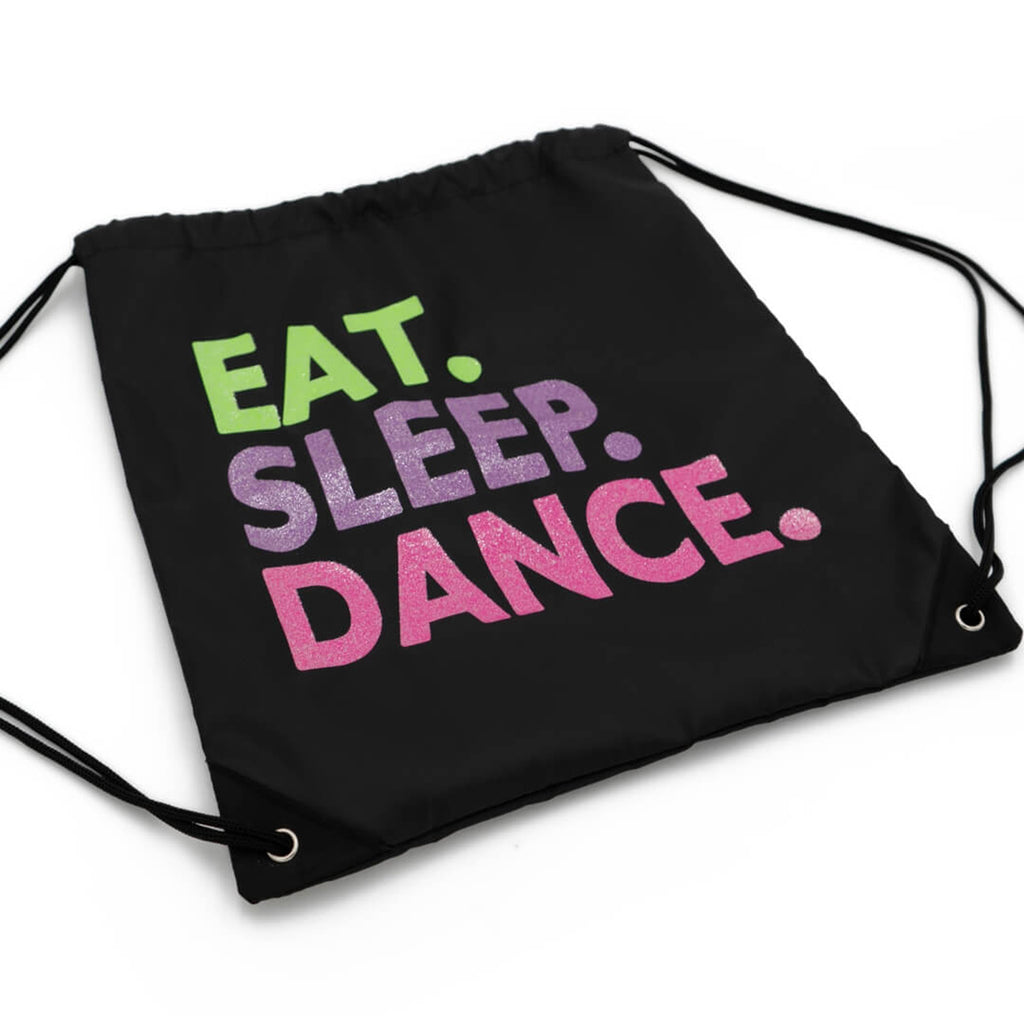 Capezio Eat Sleep Dance Drawstring Bag   - DanceSupplies.com