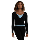 Capezio Child Harmonie Crossover Sweater Toddler Black - DanceSupplies.com