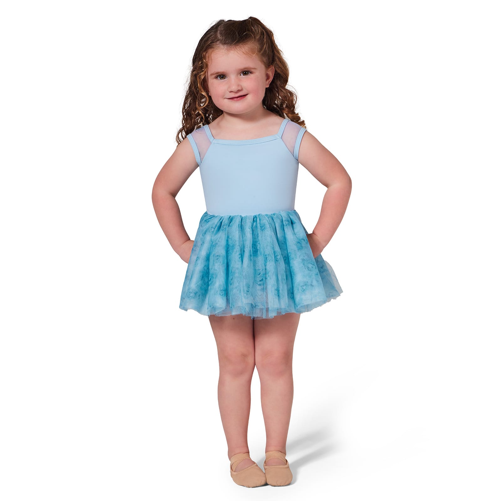 Capezio Child Coming Up Roses Camellia Dress - DanceSupplies.com