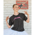 Covet Heavy Metal Ballerina Tee Adult XS - DanceSupplies.com