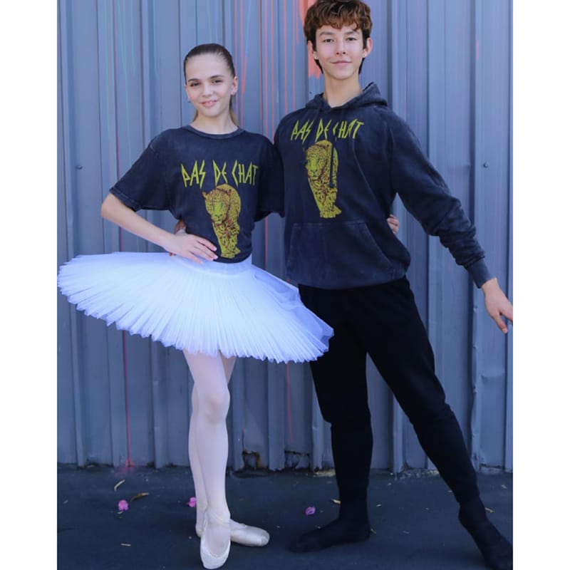 Covet Pas de Chat Ballerina Tee - DanceSupplies.com