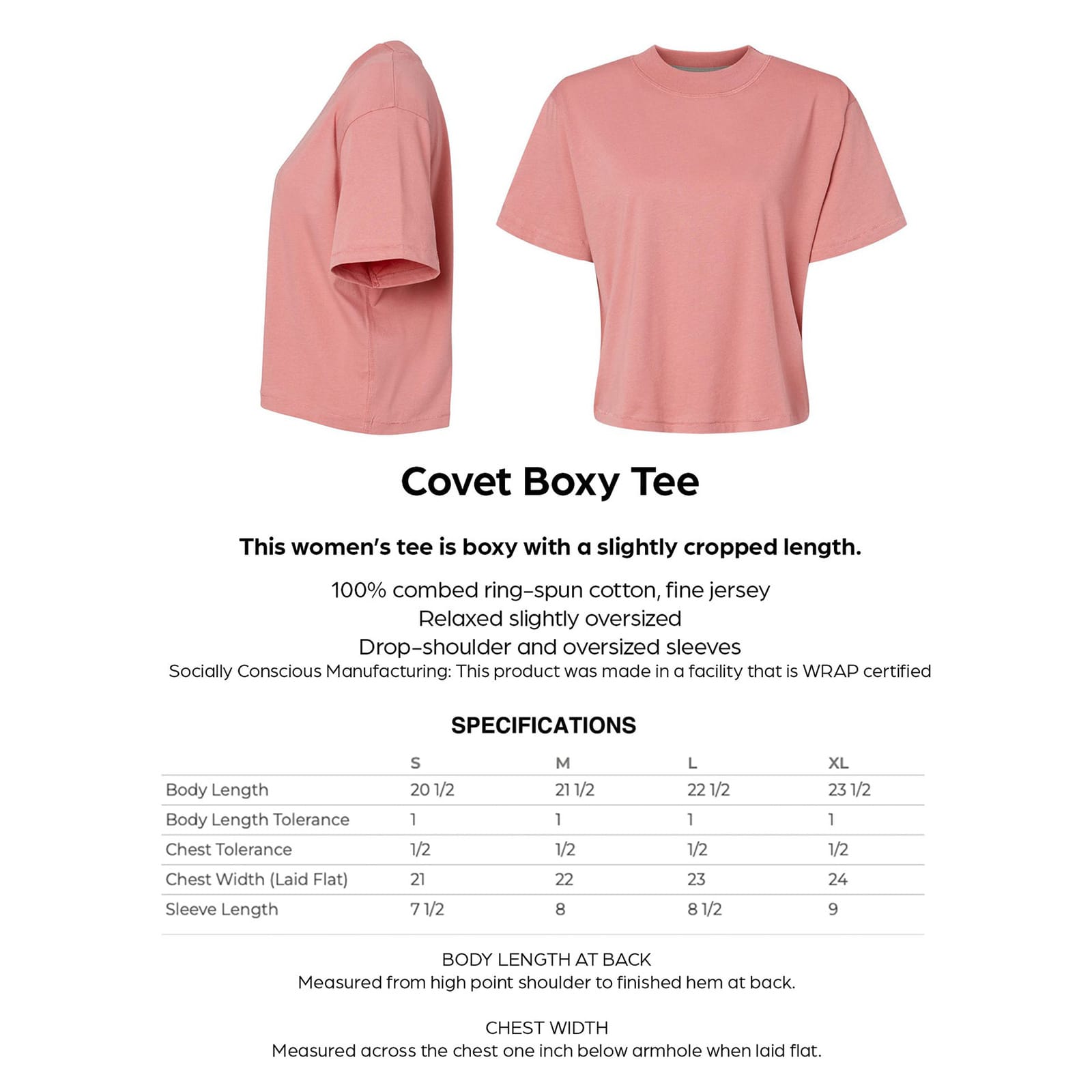 Covet Toe Tape Tee - DanceSupplies.com