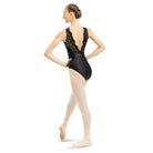 Danse de Paris Moulin Leotard - Jet - DanceSupplies.com