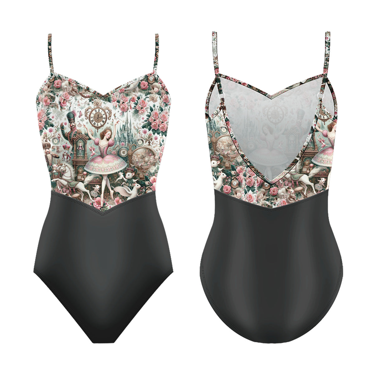 Leotard ; Camellia Violeta Yoora Ballet Clara レオタード