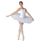 Danznmotion Adult Pro Platter Tutu Small White - DanceSupplies.com