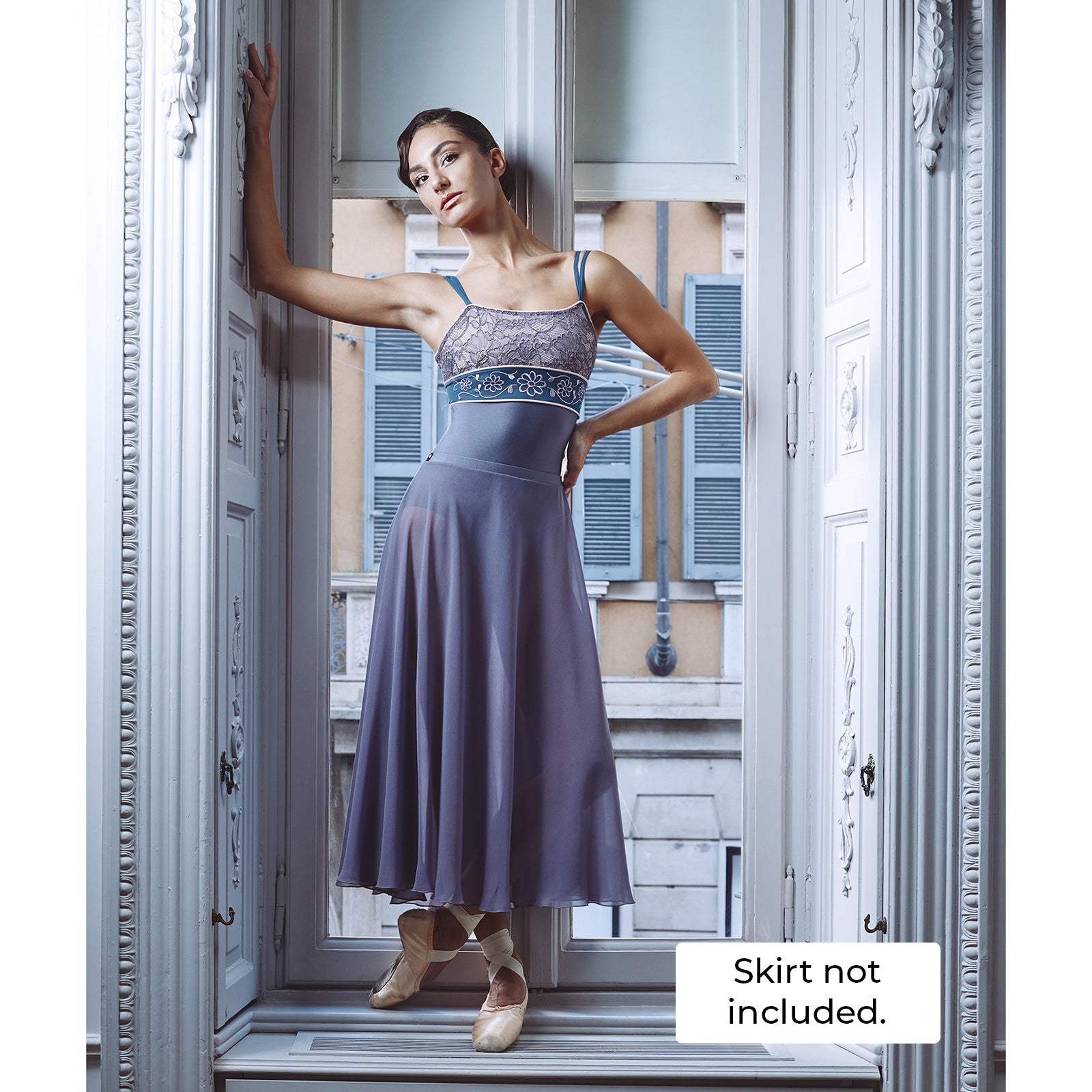 DellaLo' Golden Label Brigid Camisole Leotard | DanceSupplies.com