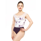 Elevé Adult Shannon Leotard Adult XS Moonlit Garden - DanceSupplies.com