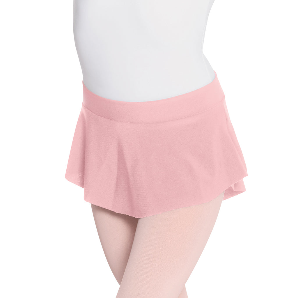 Eurotard Child's Mini Pull-On Skirt Child S Pink - DanceSupplies.com