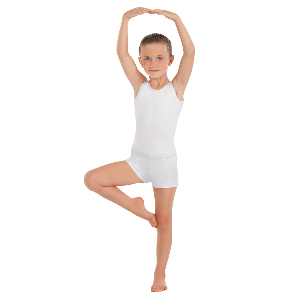 Eurotard Child's Shorts Child S White - DanceSupplies.com