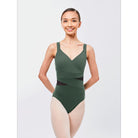 Gaynor Minden Fierce Leotard Adult P Vintage Pine - DanceSupplies.com