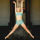 Honeycut Lily Shorts Child M Sage - DanceSupplies.com