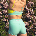 Honeycut Fit Shorts Child M Sea Glass - DanceSupplies.com