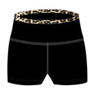 Honeycut Flame Shorts - Solid Child M Cheetah - DanceSupplies.com