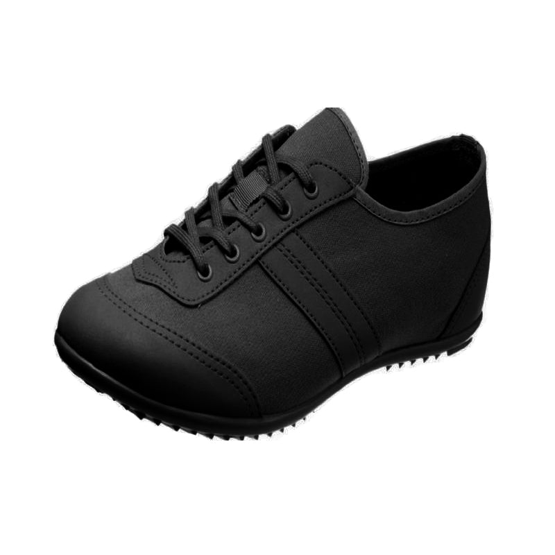 In-Step Cougar Dance Sneaker - Black Adult 18 Black - DanceSupplies.com