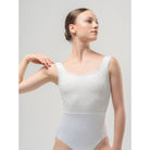 Mara Flora Leotard Adult XS Pearl White - DanceSupplies.com